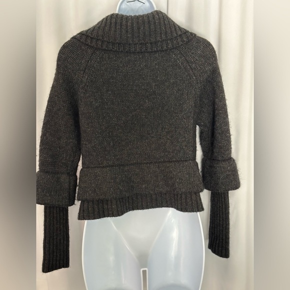 Ann Taylor LOFT Women's Wool Double-breasted Cardigan Sweater (862) - Picture 2 of 12